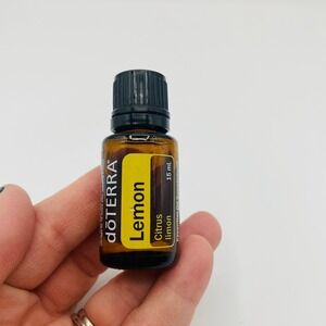 doTERRA Lemon Essential Oil 15mL Citrus Limon Aromatherapy New Sealed Exp 2027